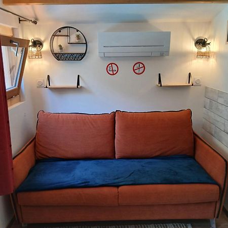 Chalet Charmant Avec Piscine Mercuer Екстер'єр фото