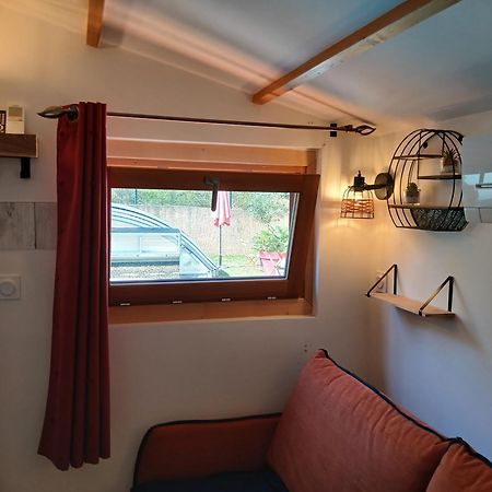Chalet Charmant Avec Piscine Mercuer Екстер'єр фото