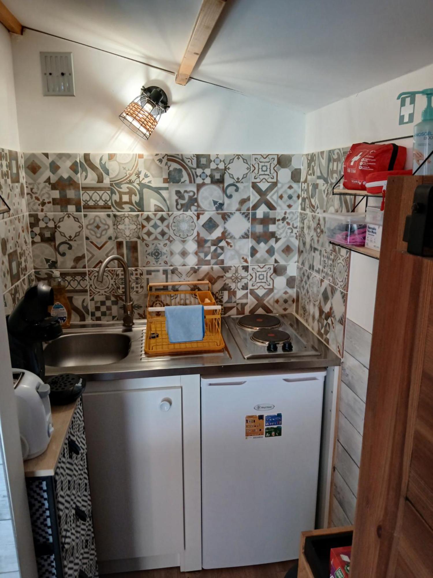 Chalet Charmant Avec Piscine Mercuer Екстер'єр фото